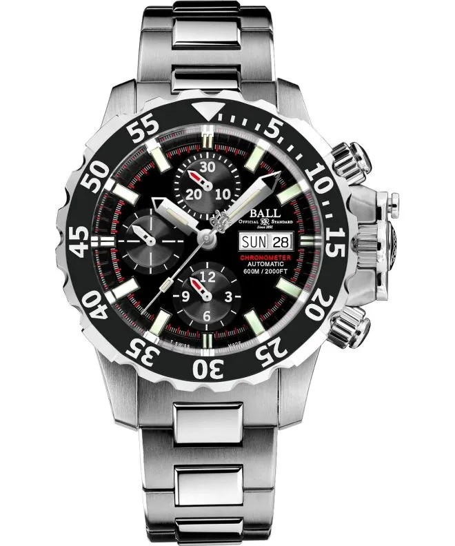 Orologio da Uomo Ball Engineer Hydrocarbon NEDU Chronometer Automatic Titanium Chronograph DC3226A-S4C-BK