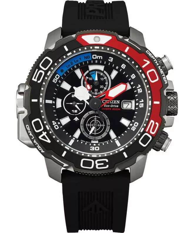 Orologio da Uomo Citizen Promaster Marine Aqualand Eco-Drive Diver BJ2167-03E