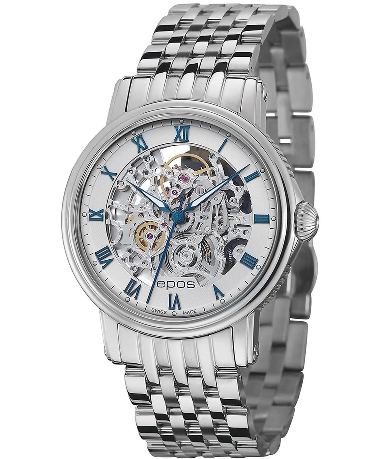 Orologio da Uomo Epos Emotion Skeleton Automatic 3390.155.20.20.30