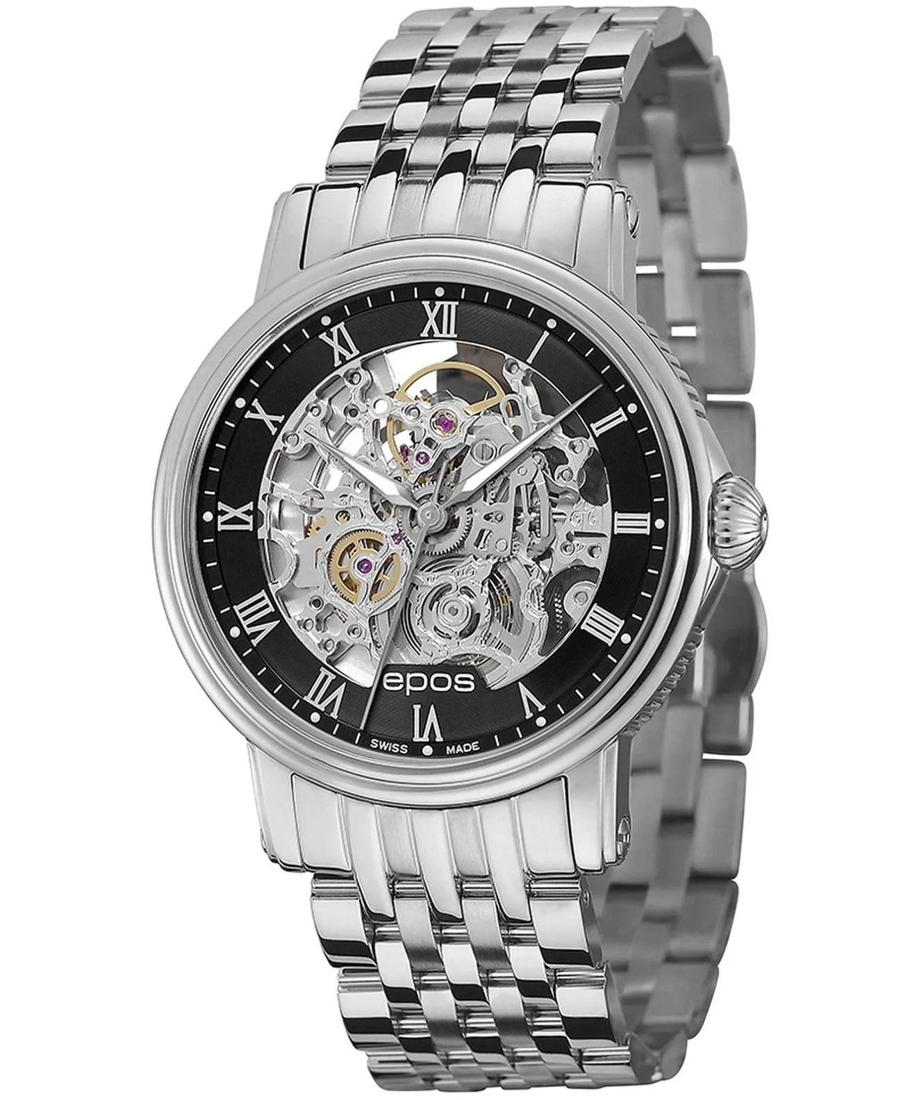 Orologio da Uomo Epos Emotion Skeleton Automatic 3390.155.20.25.30