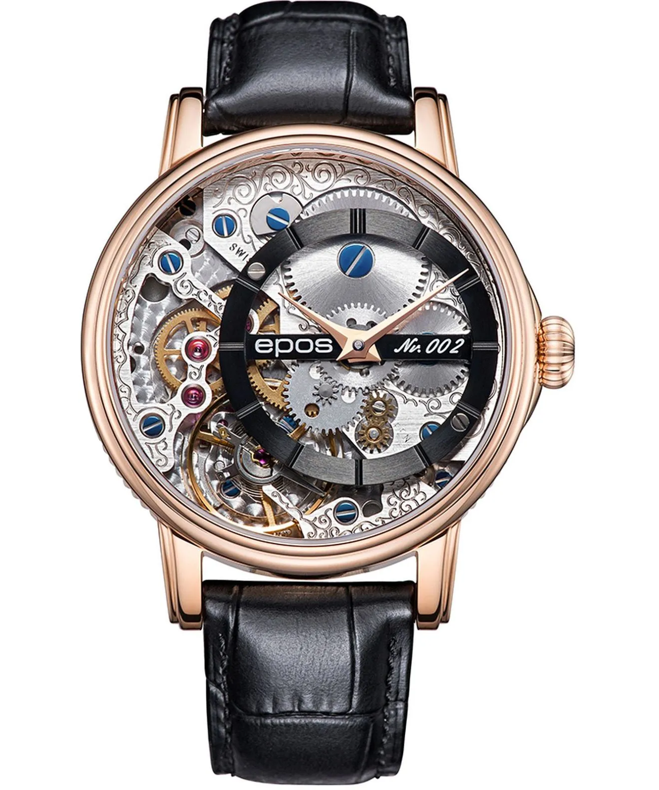 Orologio da Uomo Epos Oeuvre D'Art Verso Skeleton Limited Edition 3435.313.24.15.25