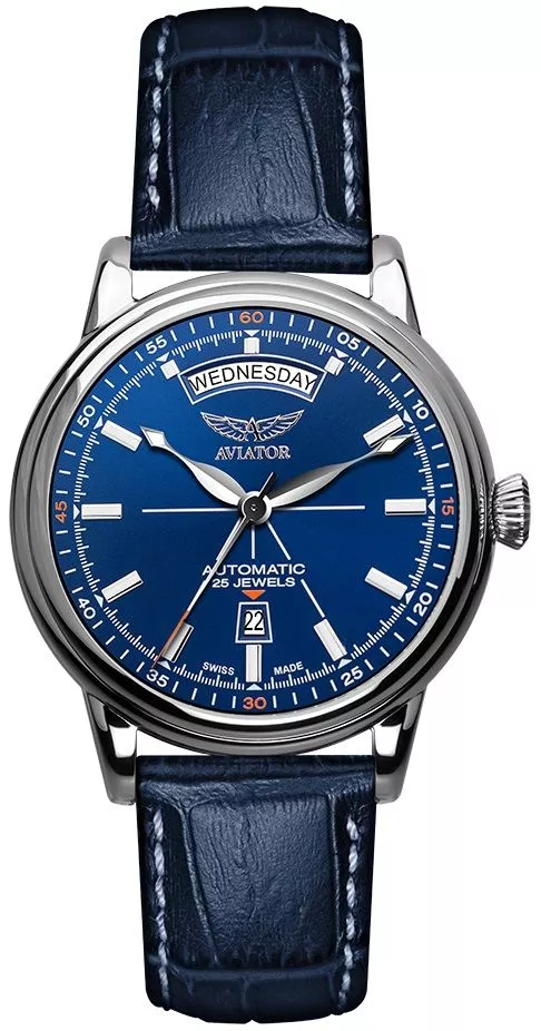 Orologio da Uomo Aviator Douglas Day Date V.3.20.0.145.4