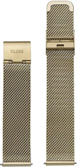 Bransoleta Cluse Minuit Mesh Gold 16 mm CS1401101029