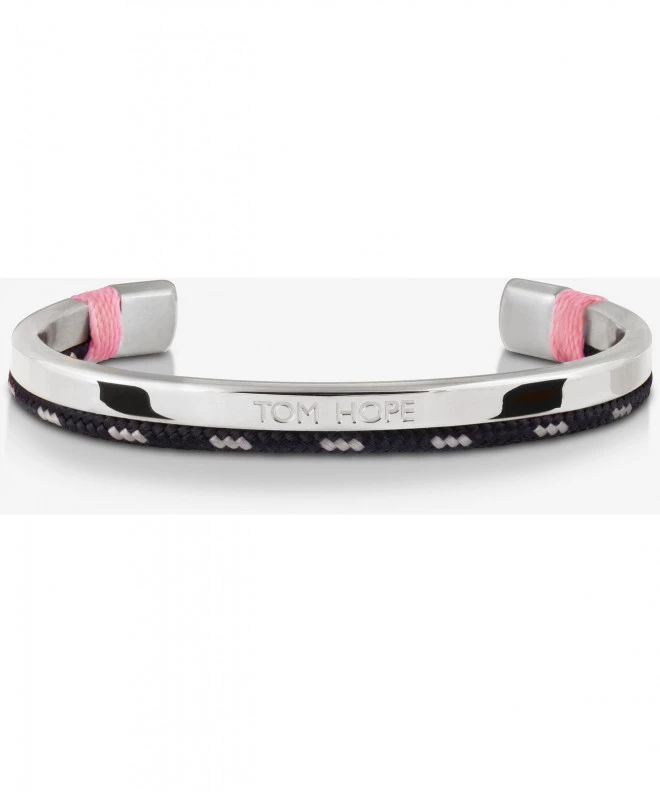 Bracciale Tom Hope Hybrid 2 Coral Pink M TM0434