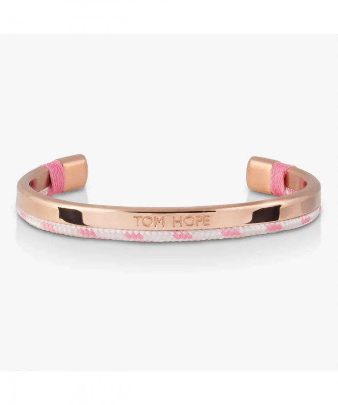 Bracciale Tom Hope Hybrid 2 Pearl Pink M TM0426