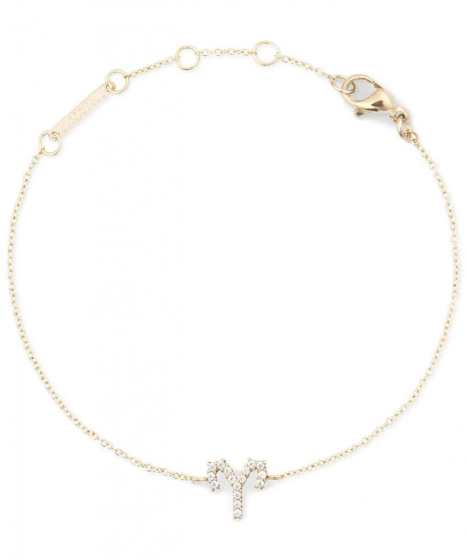 Bracciale Daniel Wellington Crystal Zodiac Chain Gold Aries DW00400907