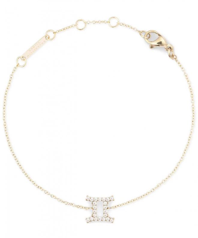 Bracciale Daniel Wellington Crystal Zodiac Chain Gold Gemini DW00400909