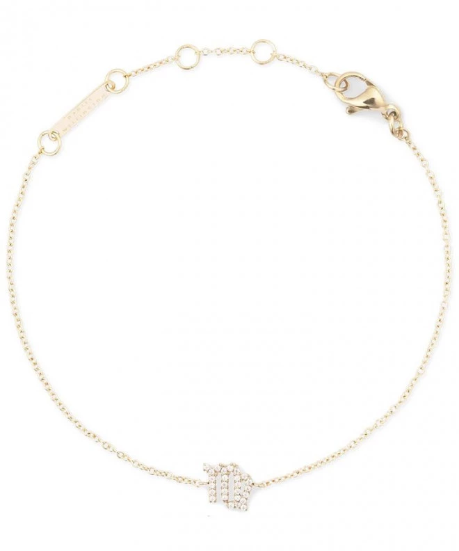 Bracciale Daniel Wellington Crystal Zodiac Chain Gold Virgo DW00400912