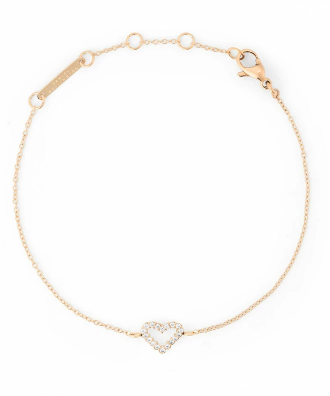 Bracciale Daniel Wellington Mirelle Heart Rose Gold DW00401618