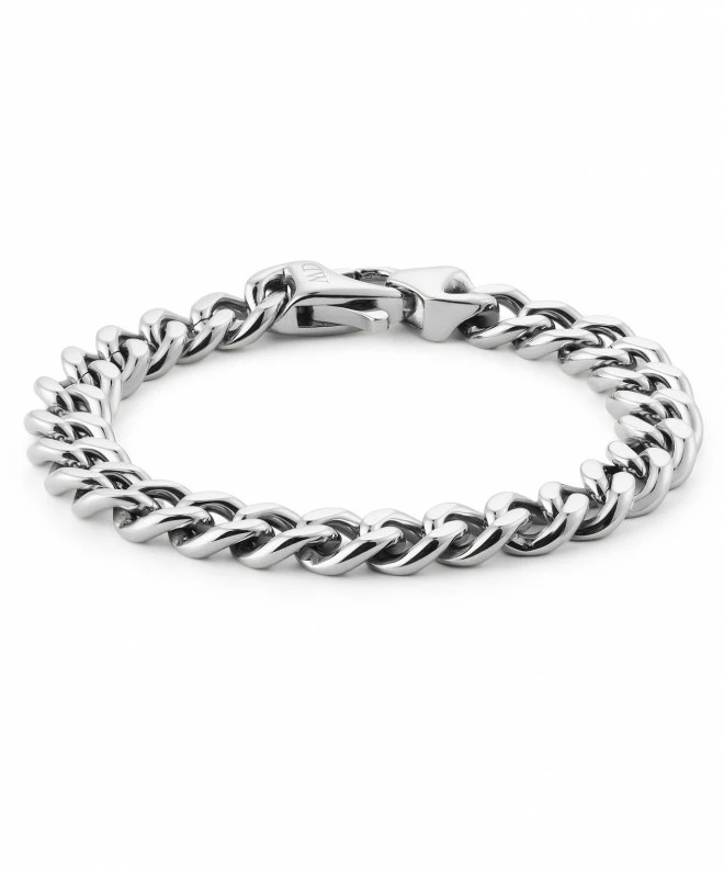 Bracciale Daniel Wellington Ellipse Cuban Chain Silver DW00401663