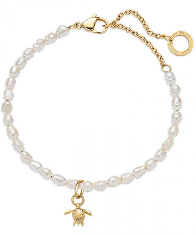 Bracciale Paul Hewitt Set Turtle Charm and Necklace Gold PH-JE-0947