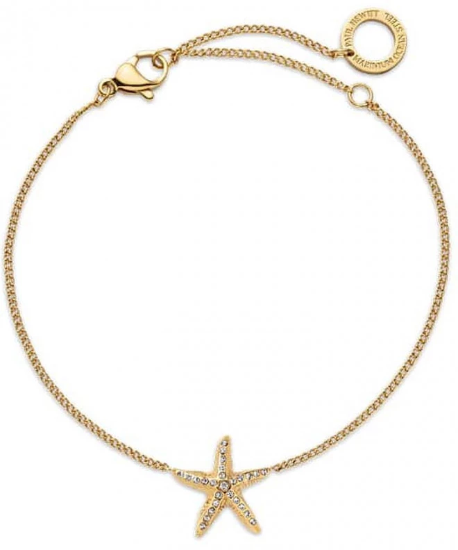 Bracciale Paul Hewitt Sea Star Bracelet Gold PH-JE-1084