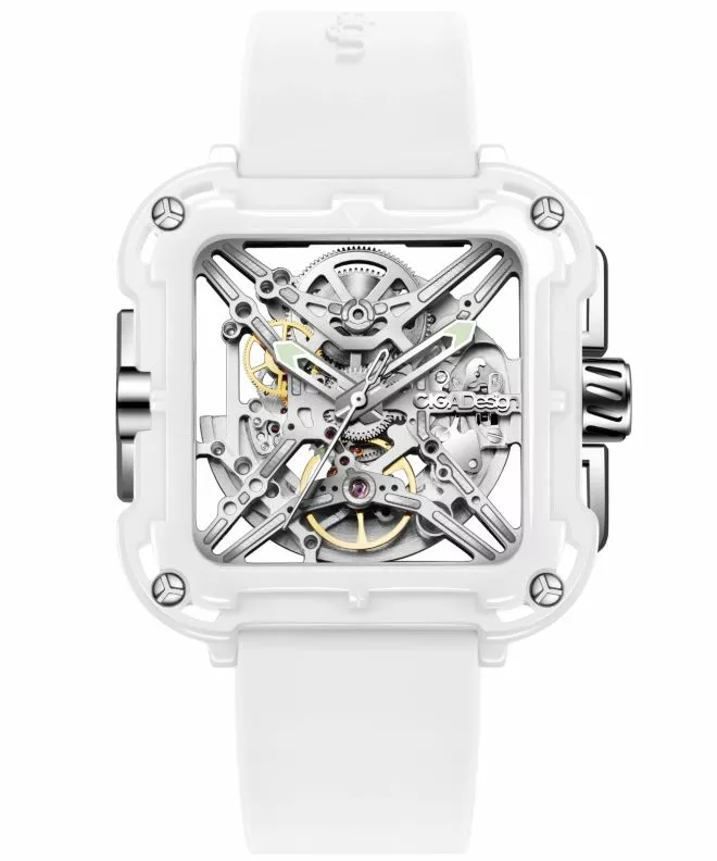 Orologio da Donna Ciga Design X Series Ceramic Skeleton X012-WS02-W5WH