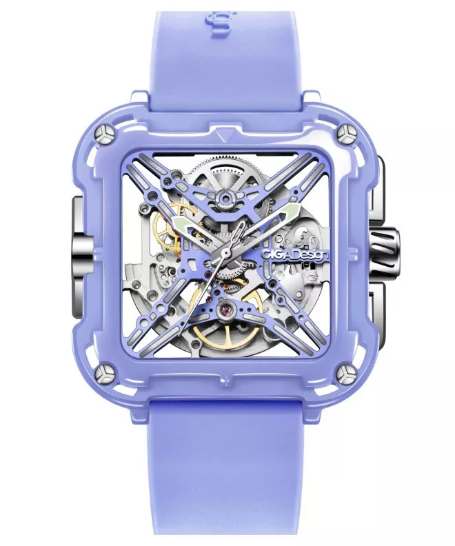 Orologio da Donna Ciga Design X Series Ceramic Skeleton X012-PP02-W5PL