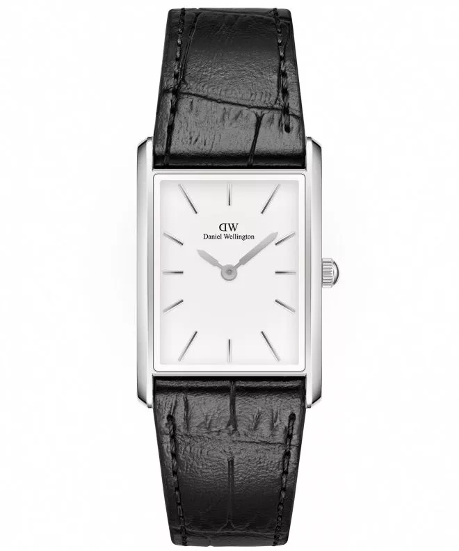 Orologio da Donna Daniel Wellington Bound Black Crocodile Silver 24 DW00100697