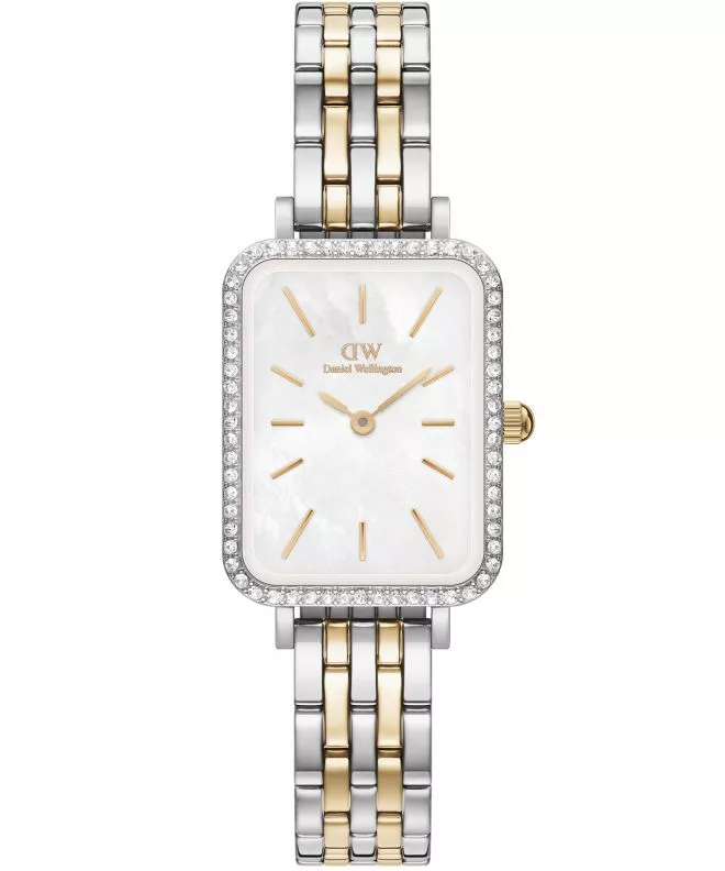 Orologio da Donna Daniel Wellington Quadro Lumine Bezel 5-Link Two-Tone 40 DW00100671