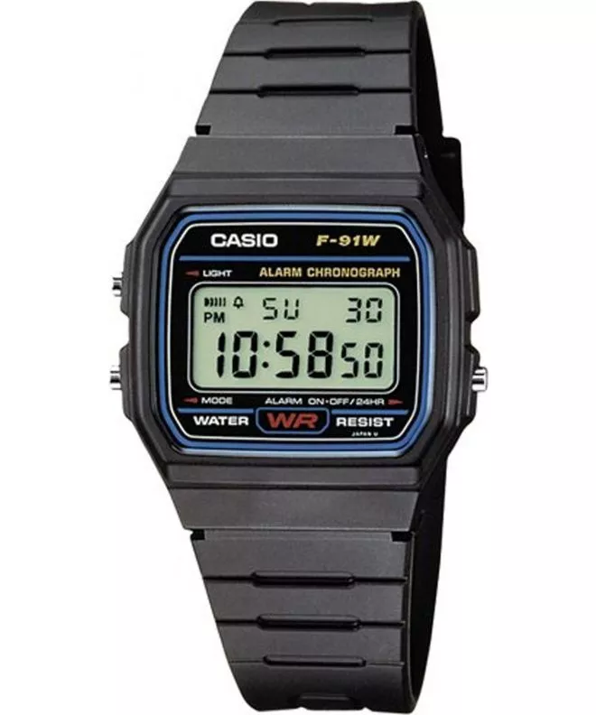 Orologio da Uomo Casio Sport F-91W-1YER (F-91W-1YEG)