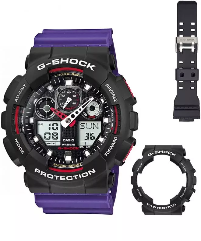 Orologio da Uomo Casio G-Shock GA-100 Original Set GA-100-Set056