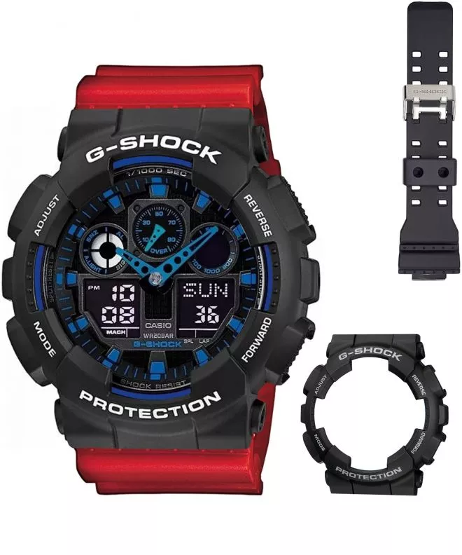Orologio da Uomo Casio G-Shock GA-100 Original Set GA-100-Set034