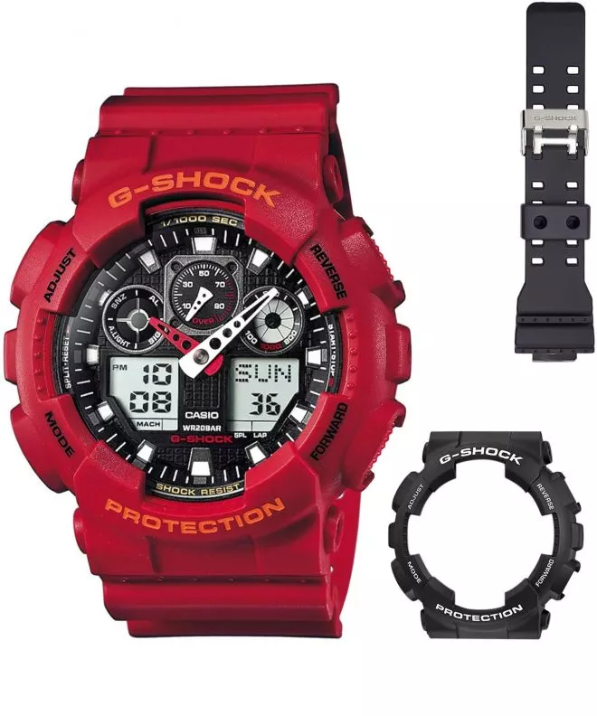 Orologio da Uomo Casio G-Shock GA-100 Original Set GA-100-Set063