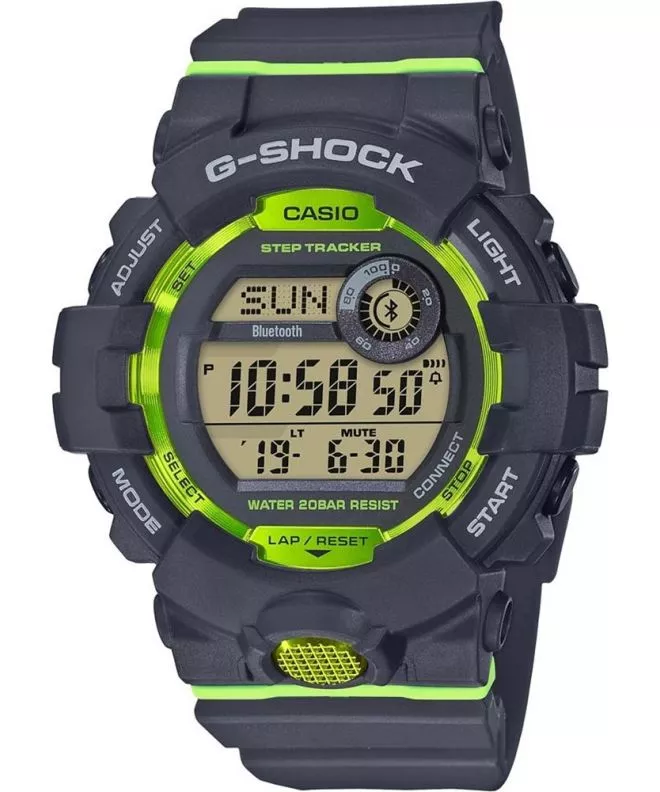 Orologio da Uomo Casio G-Shock Original G-Squad Bluetooth Sync Step Tracker GBD-800-8ER
