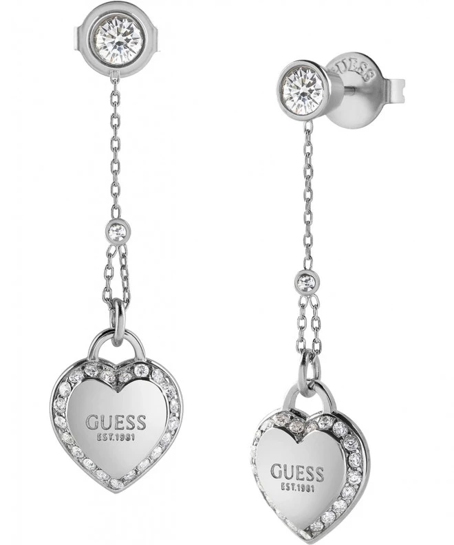 Orecchini Guess Fine Heart JUBE01425JWRHT-U