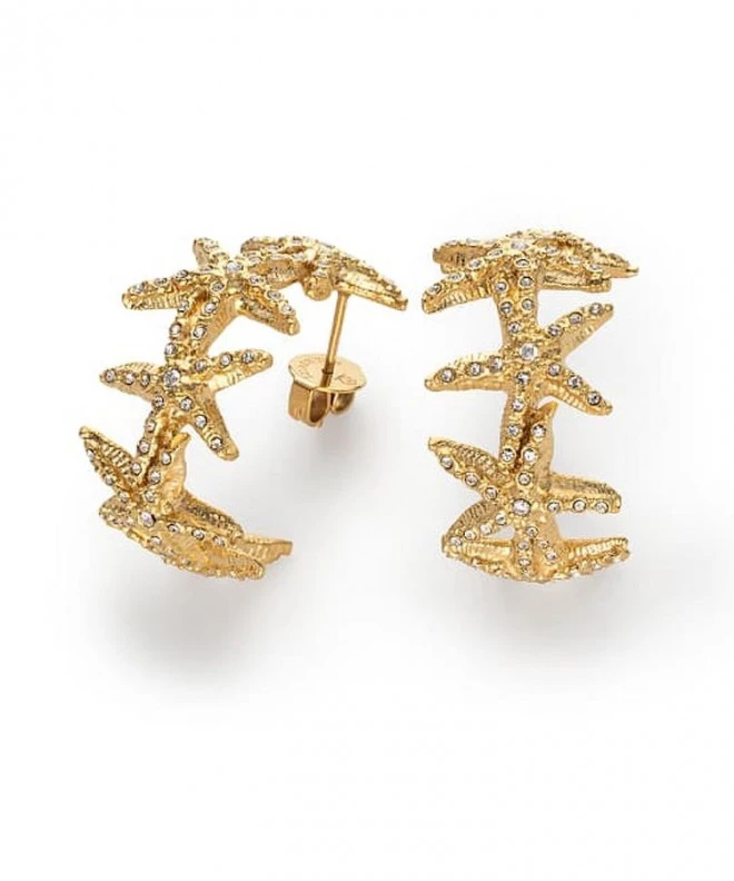 Orecchini Paul Hewitt Sea Star Creole Earings Gold PH-JE-1090