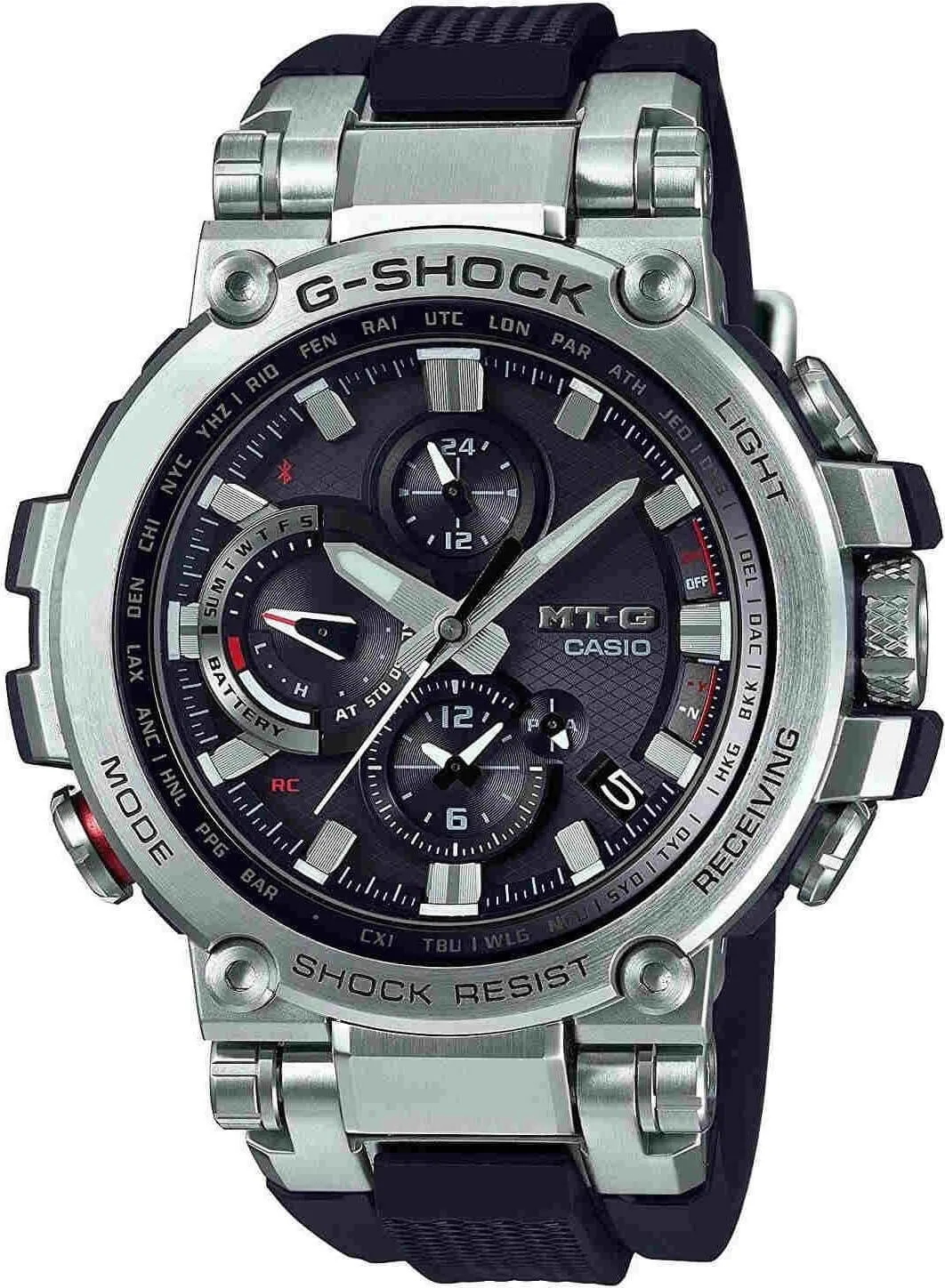 Orologio da Uomo G-SHOCK Exclusive Metal Twisted G 2-Way Sync MTG-B1000-1AER