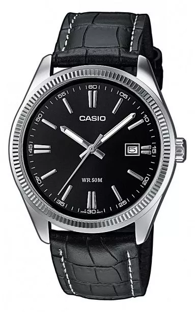 Orologio da Uomo Casio Collection MTP nero MTP-1302PL-1AVEF