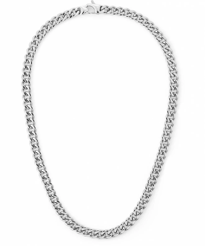 Collana Daniel Wellington Ellipse Cuban Chain Silver DW00401669
