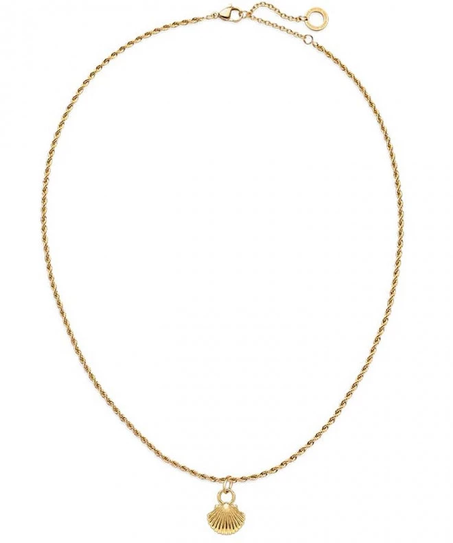 Collana Paul Hewitt Set Scallop Shell Charm and Necklace Gold PH-JE-0737