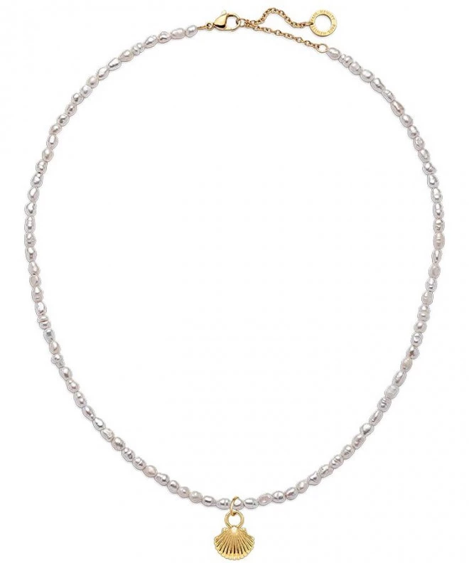 Collana Paul Hewitt Set Scallop Shell Charm and Necklace Gold PH-JE-0791