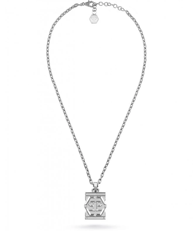 Collana PHILIPP PLEIN Hexagon Tactical Buckle PJVEA03NU