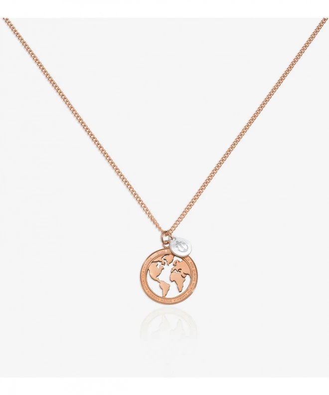 Collana Tom Hope Globe Necklace Rose TM0634