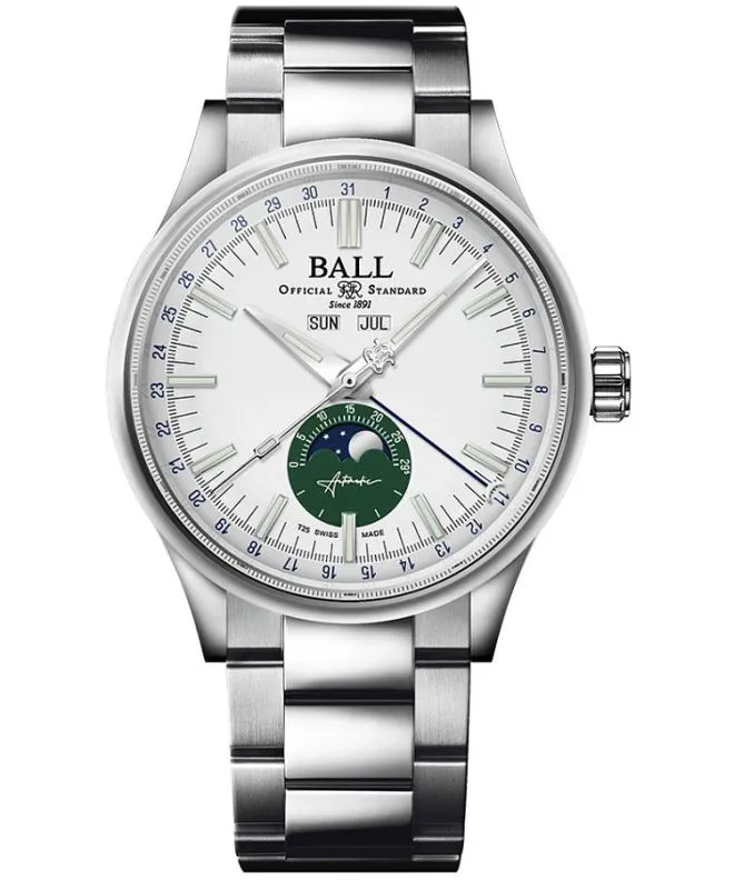 Orologio da Uomo Ball Engineer II Moon Calendar Limited Edition NM3016C-S1J-WHGR