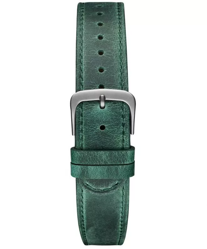 Striscia Meller Green Grey Leather 20 mm GST-1GREEN2