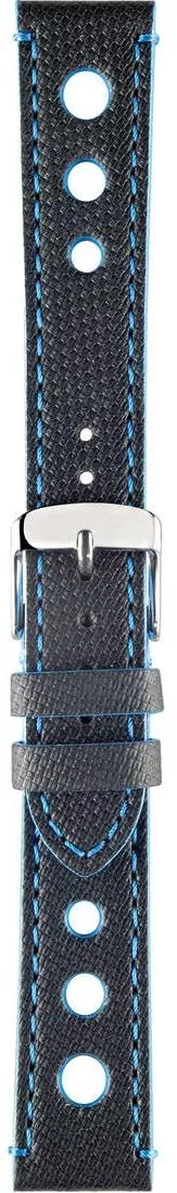 Striscia Morellato Bowling Canvass Texture Blue-Black 20mm A01X4498B24866CR20