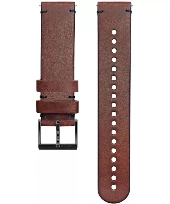 Striscia Suunto Urban 2 Leather Strap Brown Black Size M 20 mm SS050377000