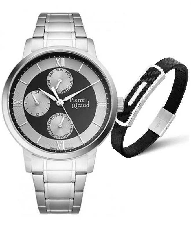 Orologio da Uomo Pierre Ricaud Classic + bransoletka Pierre Ricaud P97239.PR642.5BL