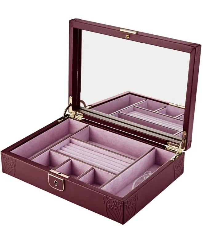Scatola Wolf x Liberty - Ianthe Burgundy dimensione M 381127