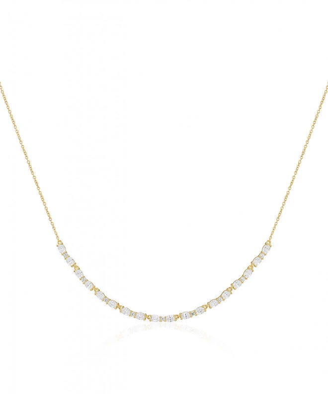Collana SIF JAKOBS Ellera Ovale SJ-N2415-CZ-YG