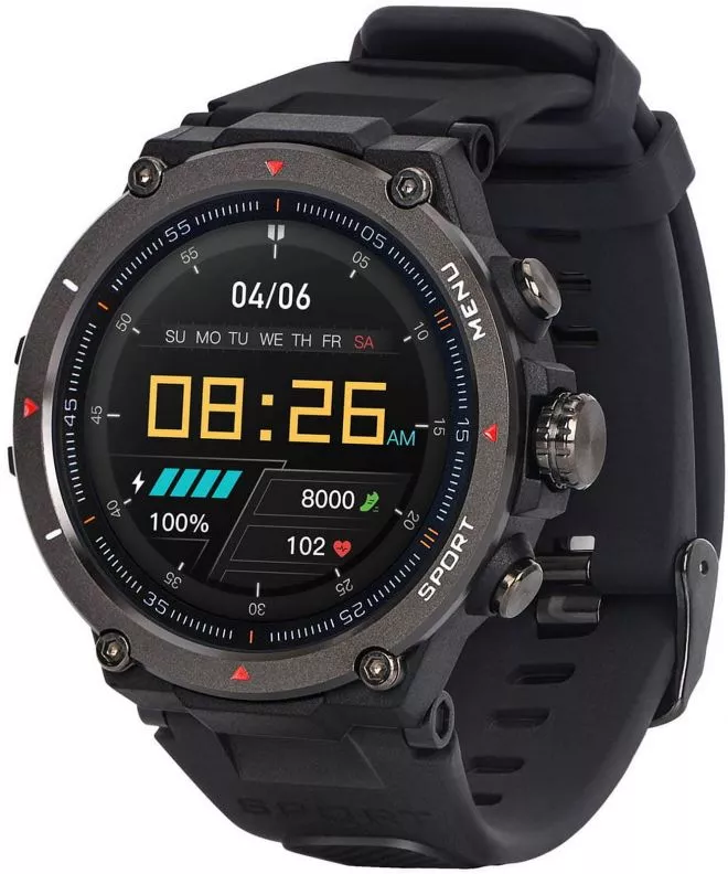 Smartwatch da Uomo Garett GRS PRO Czarny 5904238484654