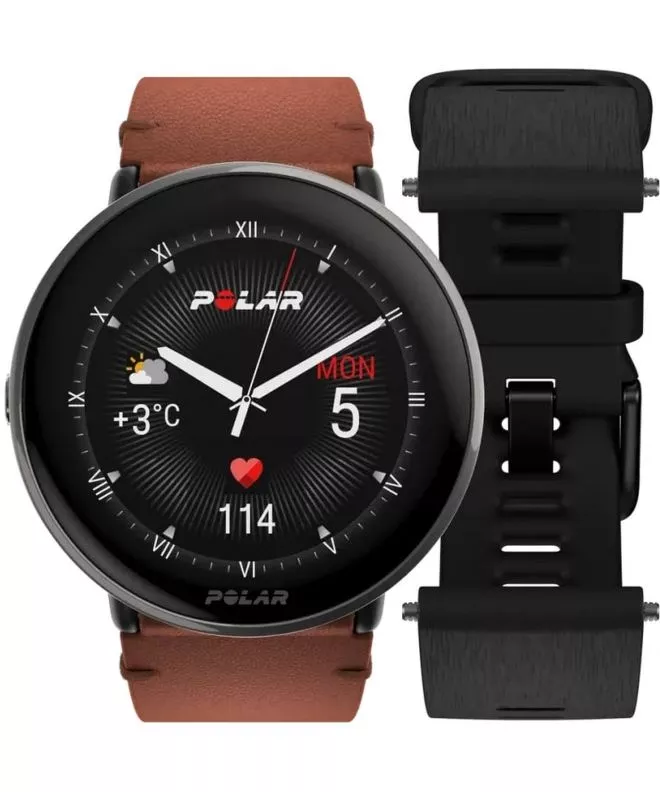 Smartwatch Unisex Polar Ignite 3 Titanium SET 725882064932