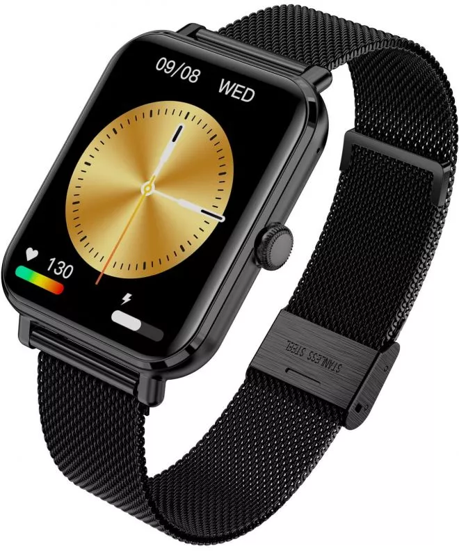 Smartwatch Unisex Garett GRC CLASSIC Black Steel 5904238484807