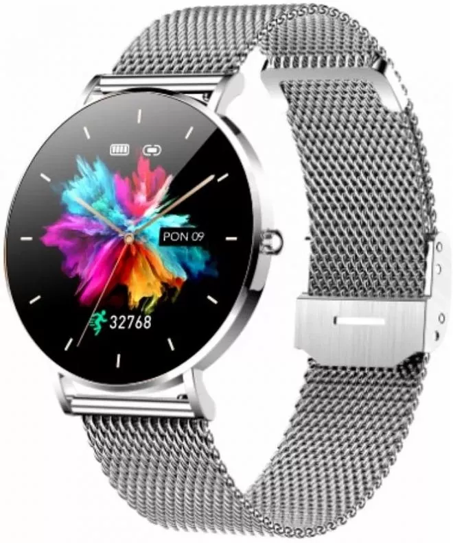 Smartwatch da Uomo Manta Alexa Silver SET SWU501SL