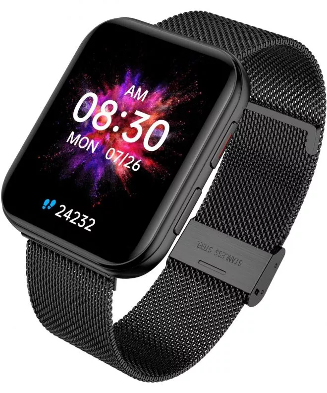 Smartwatch Unisex Garett GRC Maxx Black Steel 5904238484760
