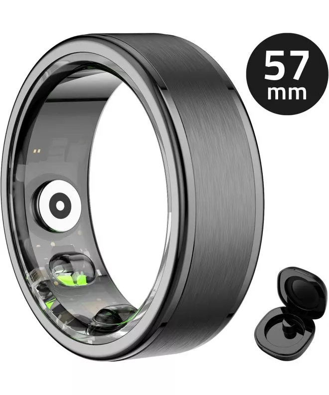 Smartring Unisex Manta OneRing Nero 57 mm SR01BK-57