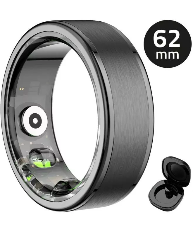 Smartring Unisex Manta OneRing Nero 62 mm SR01BK-62