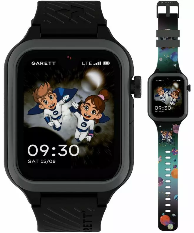Smartwatch per Bambini Garett Kids Essa AI 4G Nero SET 5904238487266