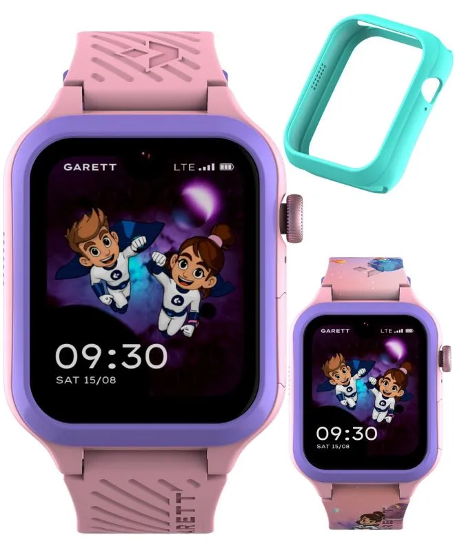Smartwatch per Bambini Garett Kids Essa Go 2 AI 4G Rosa 5904238487334